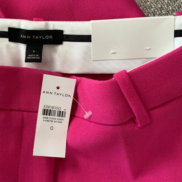 Ann Taylor Straight Pant Size 0 - Picture 7 of 9